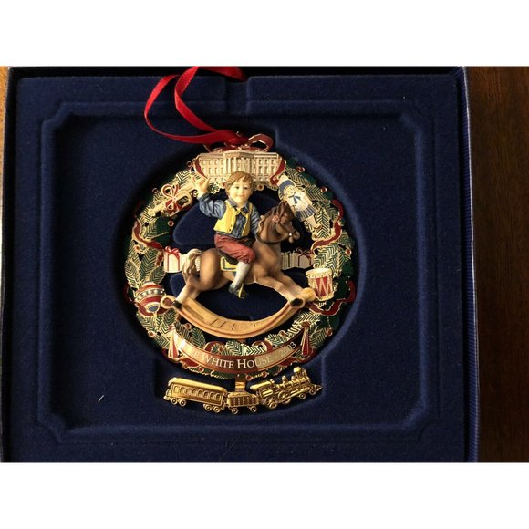 White House Historical Association Christmas 2003 Ornament with Original Box - Picture 4 of 5